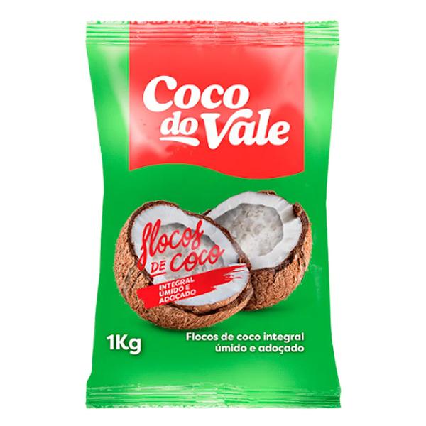 COCO FLOCOS UMIDO ADOCADO 1KG DO VALE