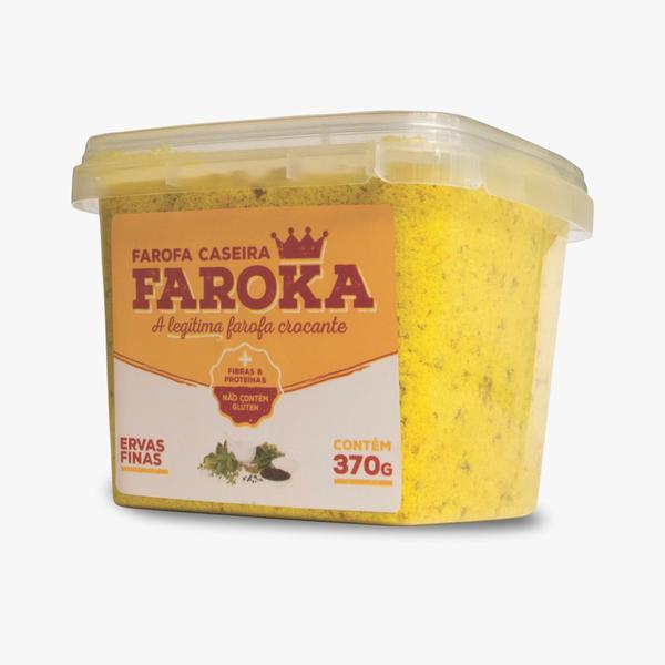 FAROFA DE ERVAS FINAS FAROKA 370G