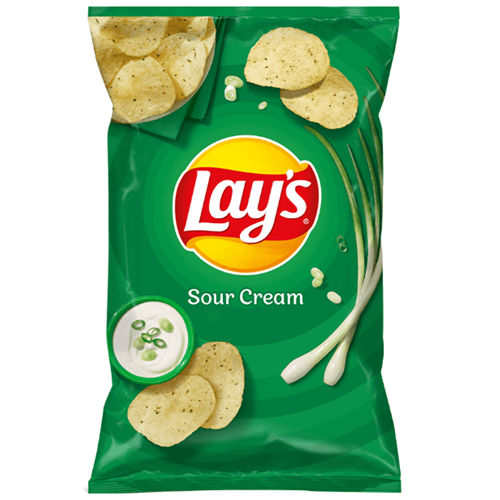 LAYS SOUR CREAM ELMA CHIPS 35G