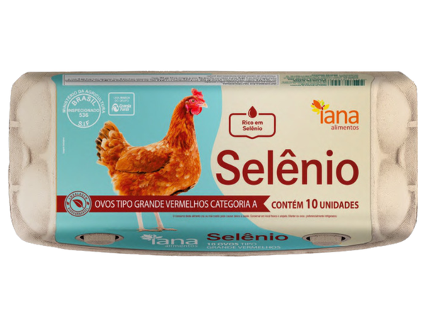 OVOS BRANCOS SELENIO C/10 UND