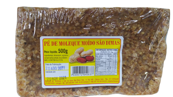 PE DE MOLEQUE SAO DIMAS 500G
