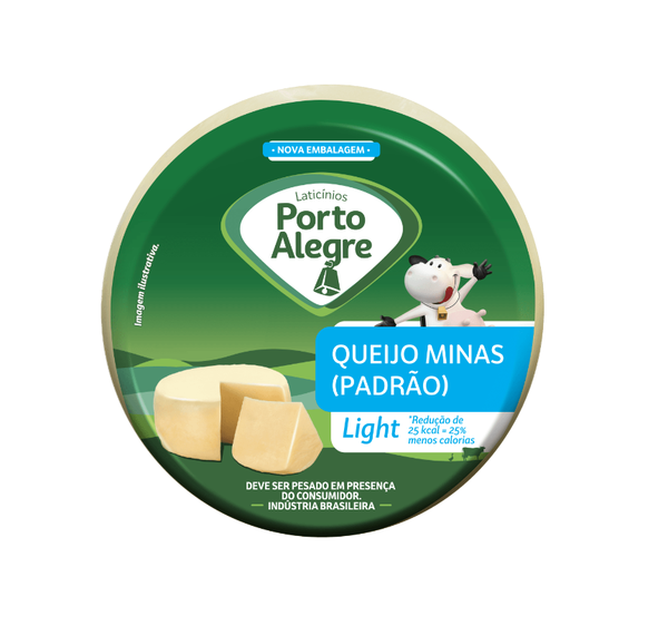 QUEIJO MINAS PADRAO LIGHT PORTO ALEGRE KG