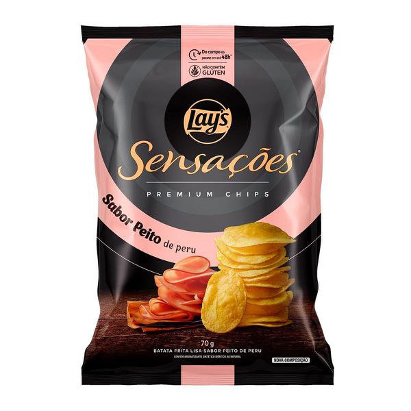 SENSACOES PEITO DE PERU ELMA CHIPS 70G