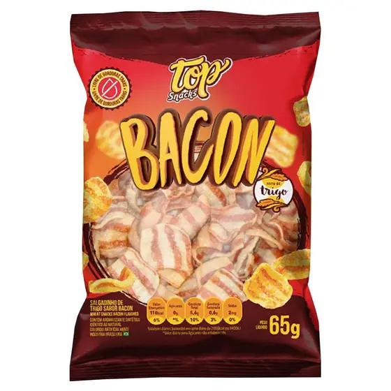 SALGADINHO TOP SNACKS BACON 25G UND