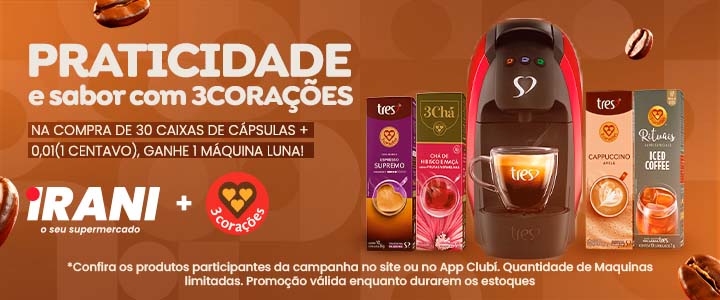 Ação trade 3 Corações