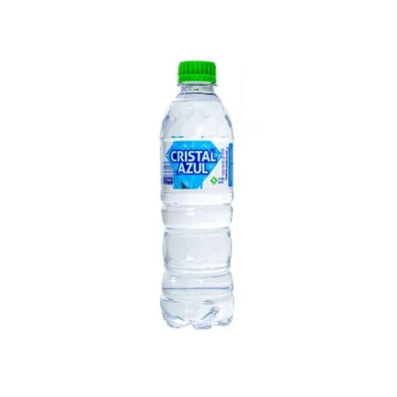 Água Mineral c/ Gás Cristal Azul 510ml
