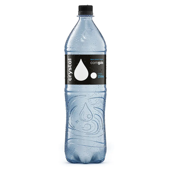 Água Mineral Crystal Com Gás 1,5 L