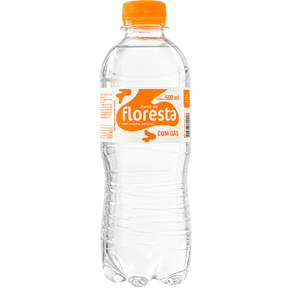 Água Mineral Floresta 500ml Com Gás
