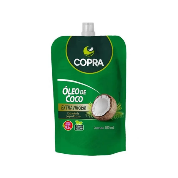 Óleo de Coco Copra 100ml Pouch Extra Virgem