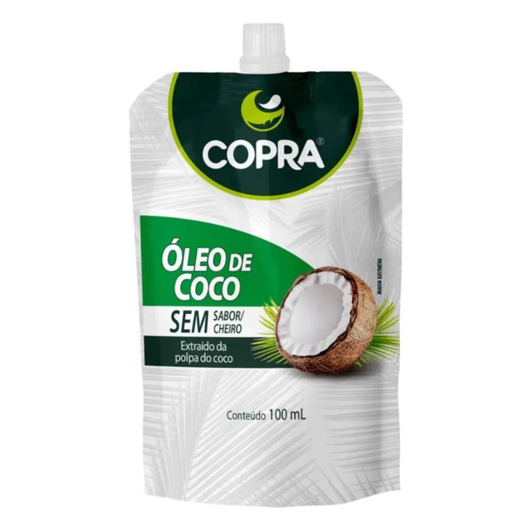 Óleo de Coco Copra 100ml Pouch Sem Sabor