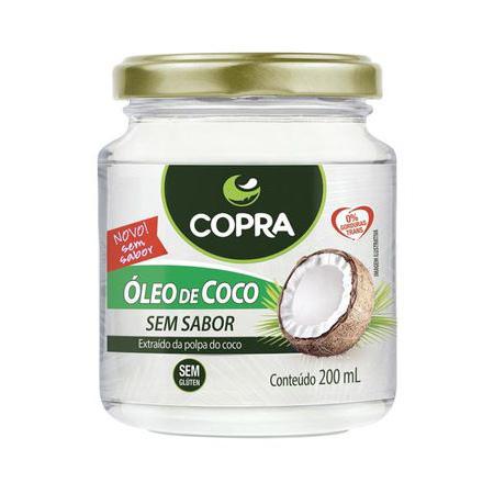 Óleo de Coco Copra 200ml Sem Sabor