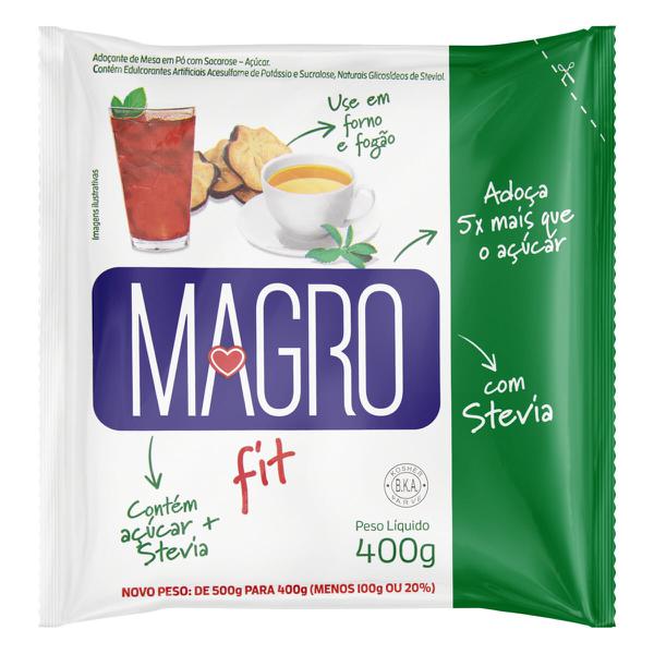 Açúcar Magro Light 400g Stevia