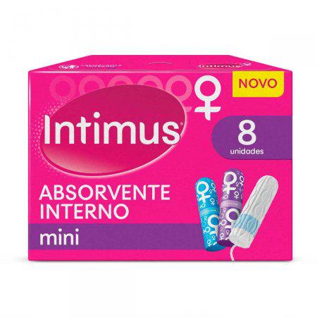 Absorvente Interno Intimus C/8 Mini