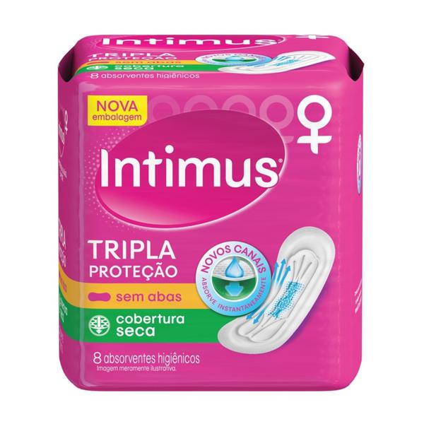 Absorvente Intimus C/8 Seca Sem abas