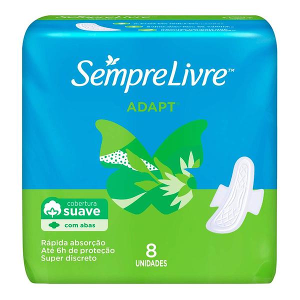 Absorvente SEMPRE LIVRE Especial Suave C/abas