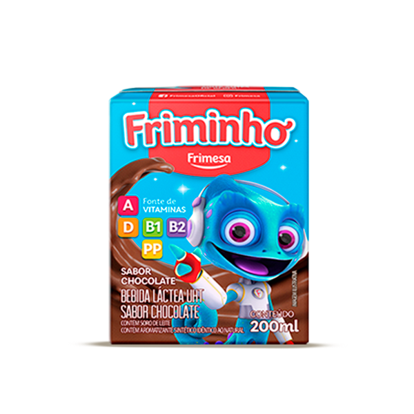 Achocolatado Líquido Friminho 200ml