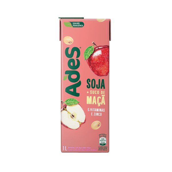 Alimento Com Soja Ades 1L Maça