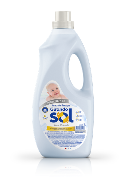 Amaciante Girando Sol 2l Hipoalergênico