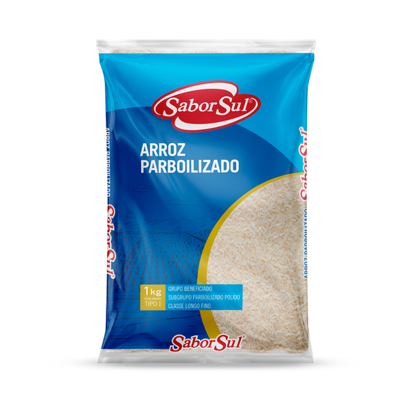 Arroz Parboilizado Sabor Sul Tp1 1kg