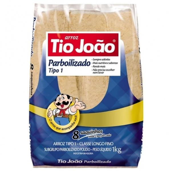 Arroz Parboilizado Tio João Tp1 1kg Saquinho