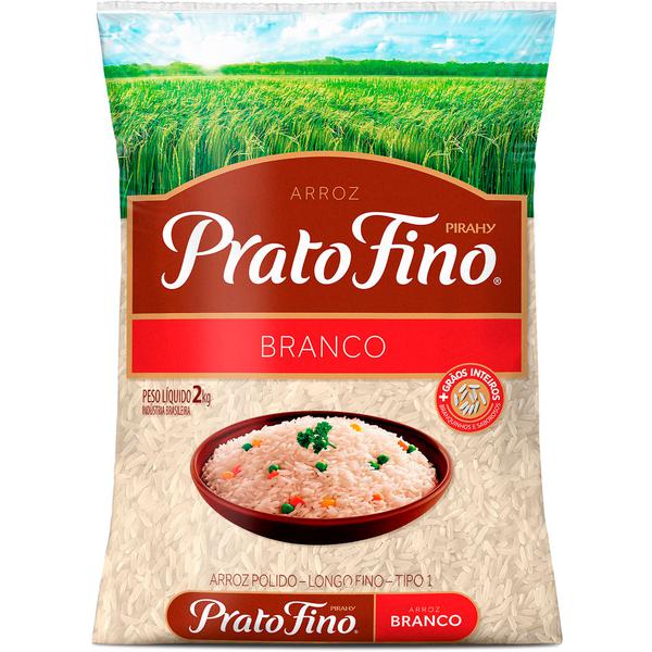 Arroz Polido Prato Fino 2kg