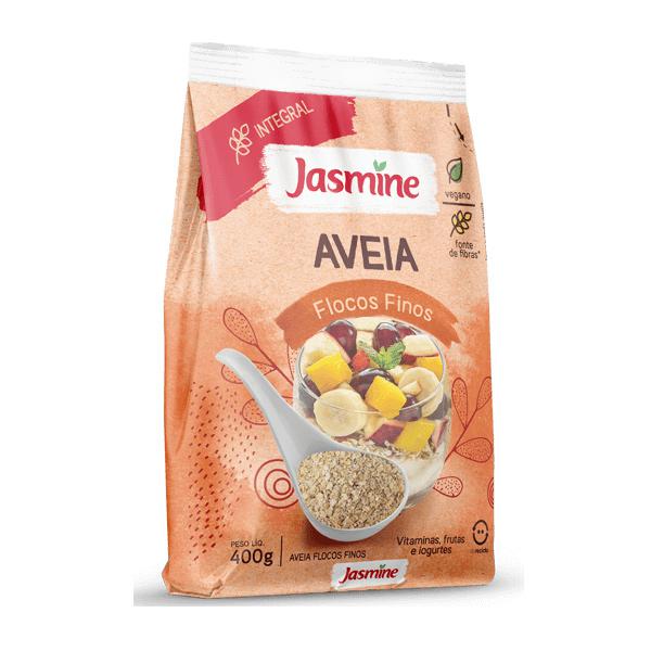 Aveia em Flocos Finos Jasmine 400g