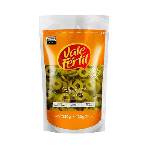 Azeitona Verde 120g Vale Fertil Fatiada