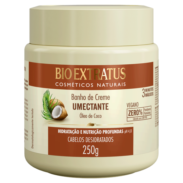 Banho de Creme Bio Extratus 250g  Coco Umectante