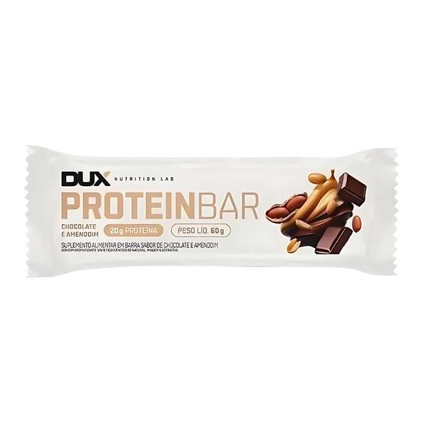 Barra Dux Protein Bar 60g Chocolate e Amendoim