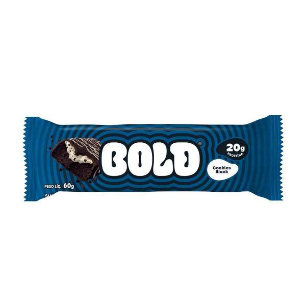 Barra Proteína Bold 60g Cookies & Black