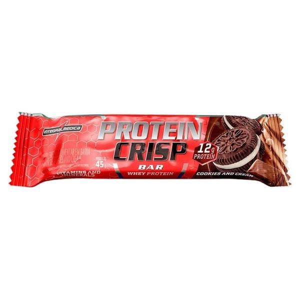 Barra Proteína Protein Crisp 45g Cookies Cream