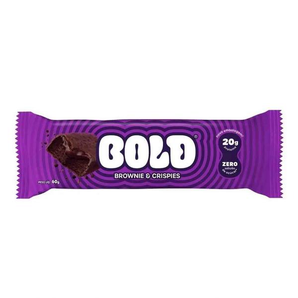 Barra Proteina Bold 60g Brownie e Crispies