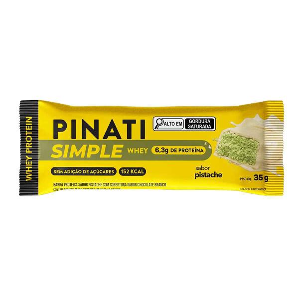 Barra Simple Whey Pinati 35g Pistache