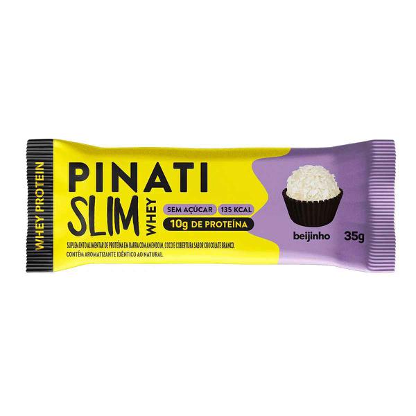 Barra Slim Whey Pinati 35g Beijinho