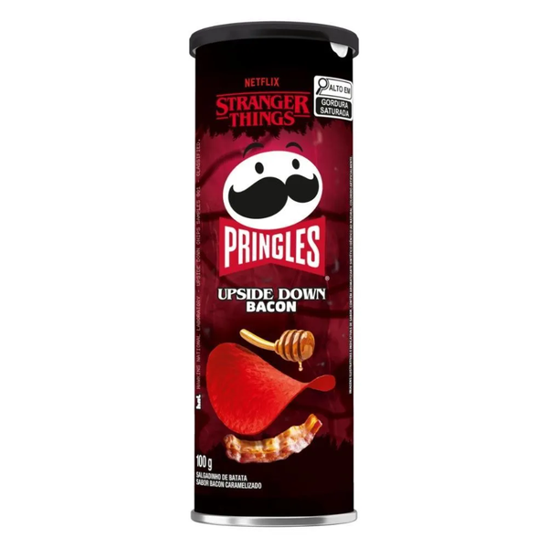 Batata Pringles Stranger Things 100g Bacon