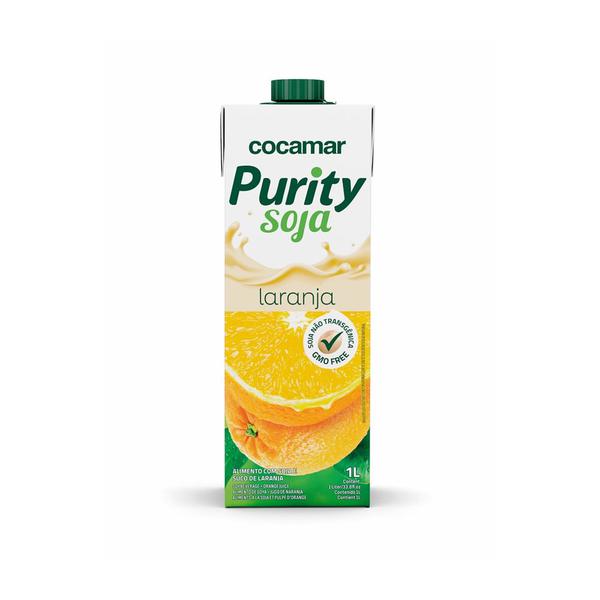 Bebida à Base De Soja Purity 1l Laranja
