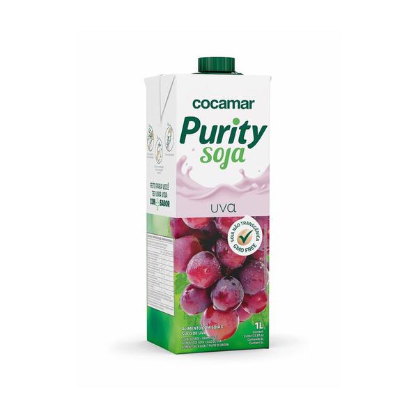 Bebida à Base De Soja Purity 1l Uva