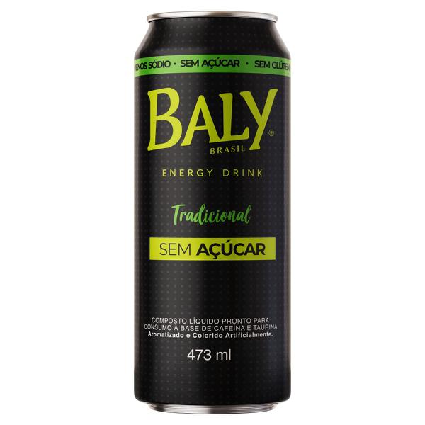 Bebida Energ. Baly 473ml Zero Açúcar Tradicional