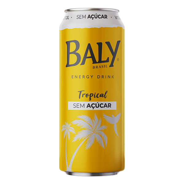 Bebida Energ. Baly 473ml Zero Açúcar Tropical