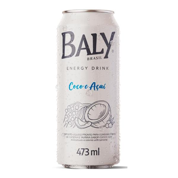 Bebida Energética Baly 473ml Coco e Açaí