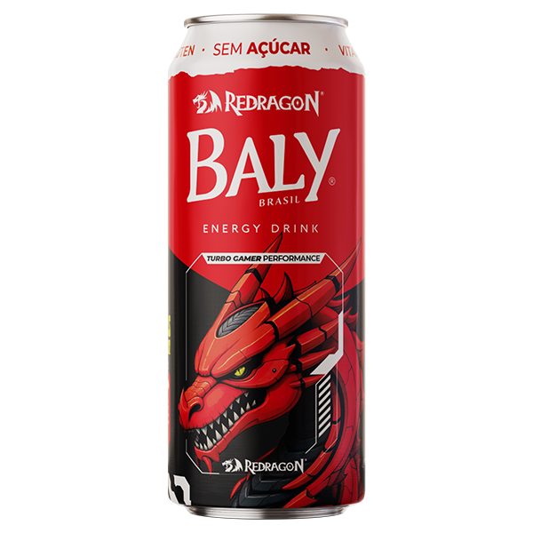 Bebida Energética Baly 473ml Redragon