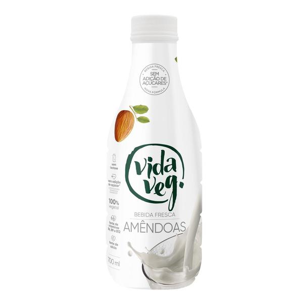 Bebida Fresca Vegetal Vida Veg 700ml Amêndoa