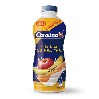 Bebida Láctea Carolina 1250g Salada de Frutas