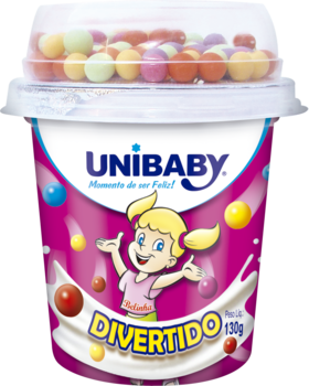 Bebida Láctea Unibaby Divertido 130g Morango
