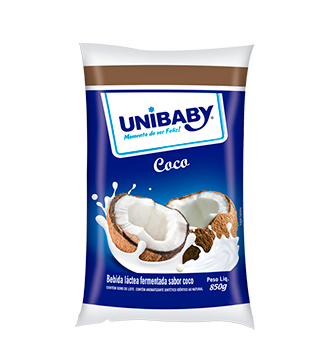 Bebida Láctea Unibaby Pacote 850g Coco