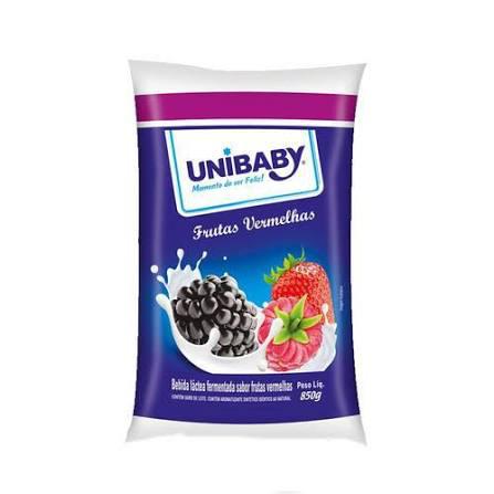 Bebida Láctea Unibaby Pacote 850g Pacote Frutas Vermelhas
