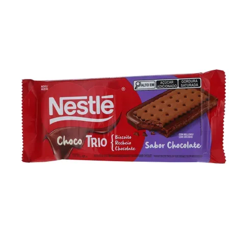 Biscoito Choco Biscuit Nestlé 90g Chocolate