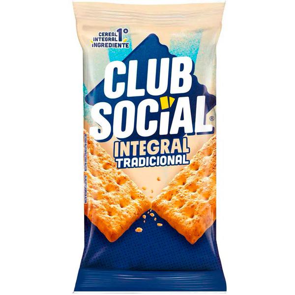 Biscoito Club Social Integral 144g