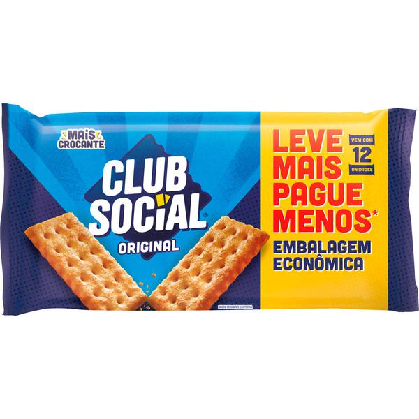 Biscoito Integral Club Social 288g Original