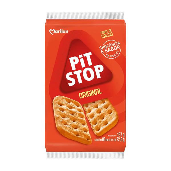 Biscoito Marilan Pit Stop 137g Original